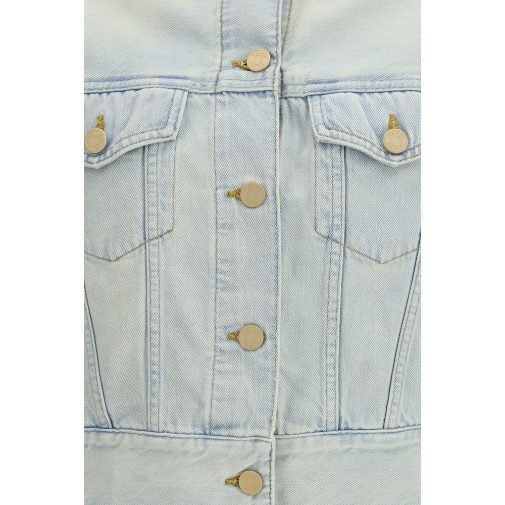 Jacob Cohen Blaue Jeansjacke aus Baumwolle