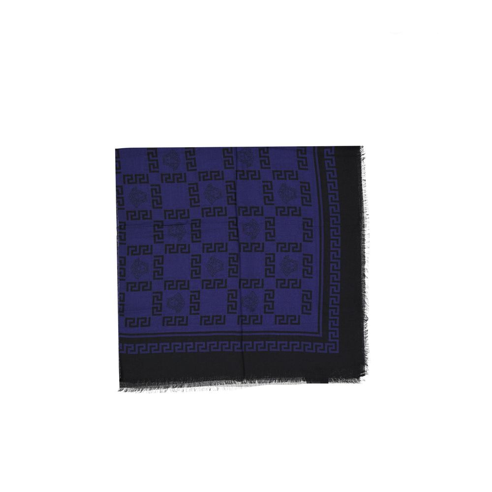 Versace Blauer Modal-Schal