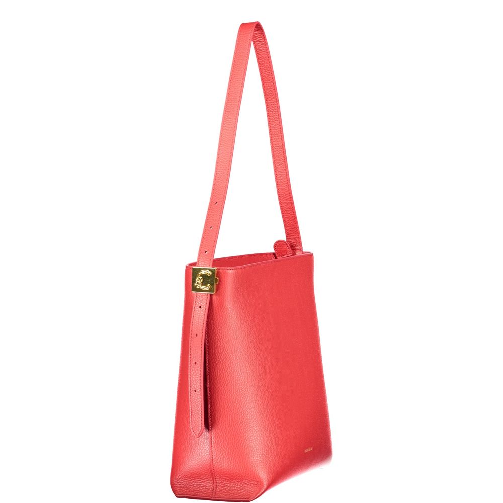 Coccinelle Rosso Pelle Damenhandtasche