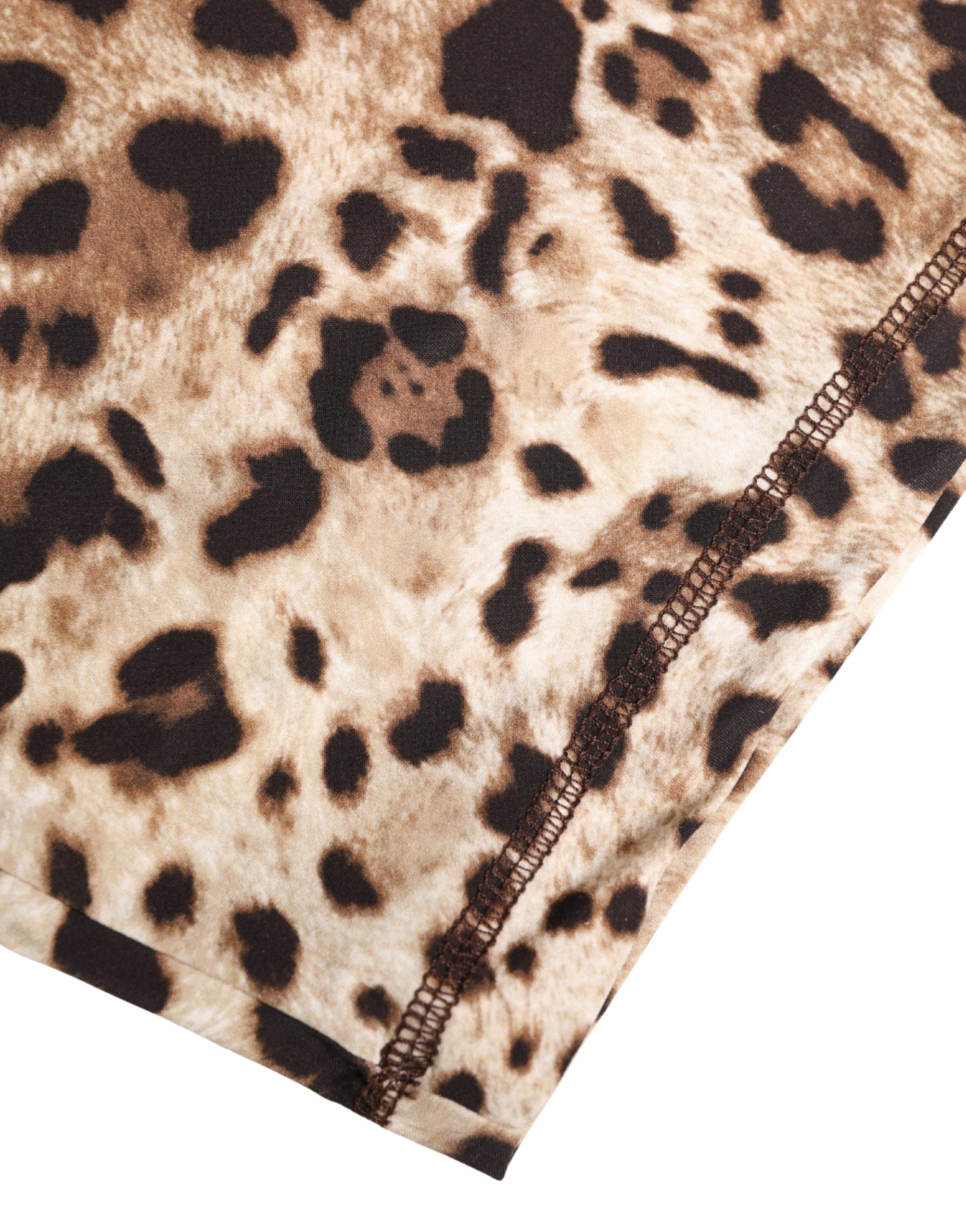 Dolce & Gabbana Mehrfarbige Radlerhose mit Muster