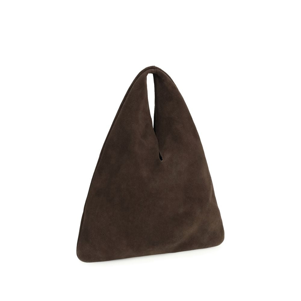Manebi Braune Kalbsleder Bos Taurus Schultertasche
