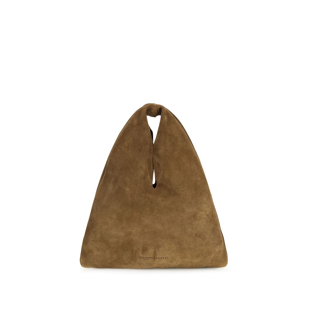 Manebi Braune Kalbsleder Bos Taurus Schultertasche