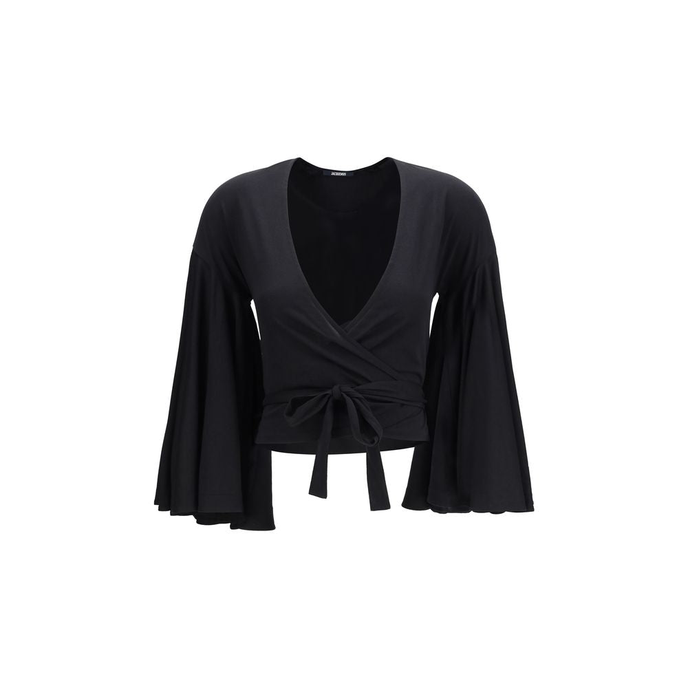 Jacquemus Schwarzes Baumwollhemd