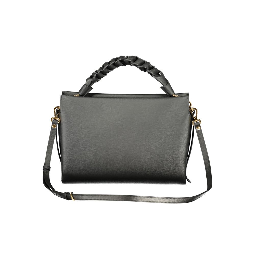 Coccinelle Schwarze Leder Damentasche