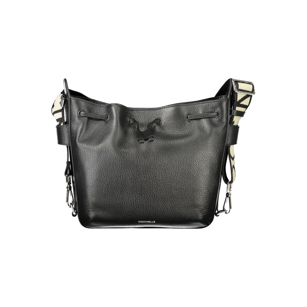 Coccinelle Schwarze Lederhandtasche