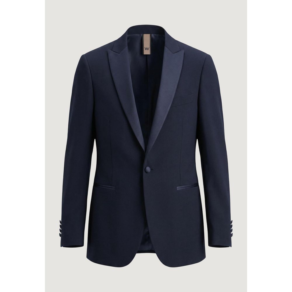 Mulish Blaues Polyester-Dreiteiler-Anzug