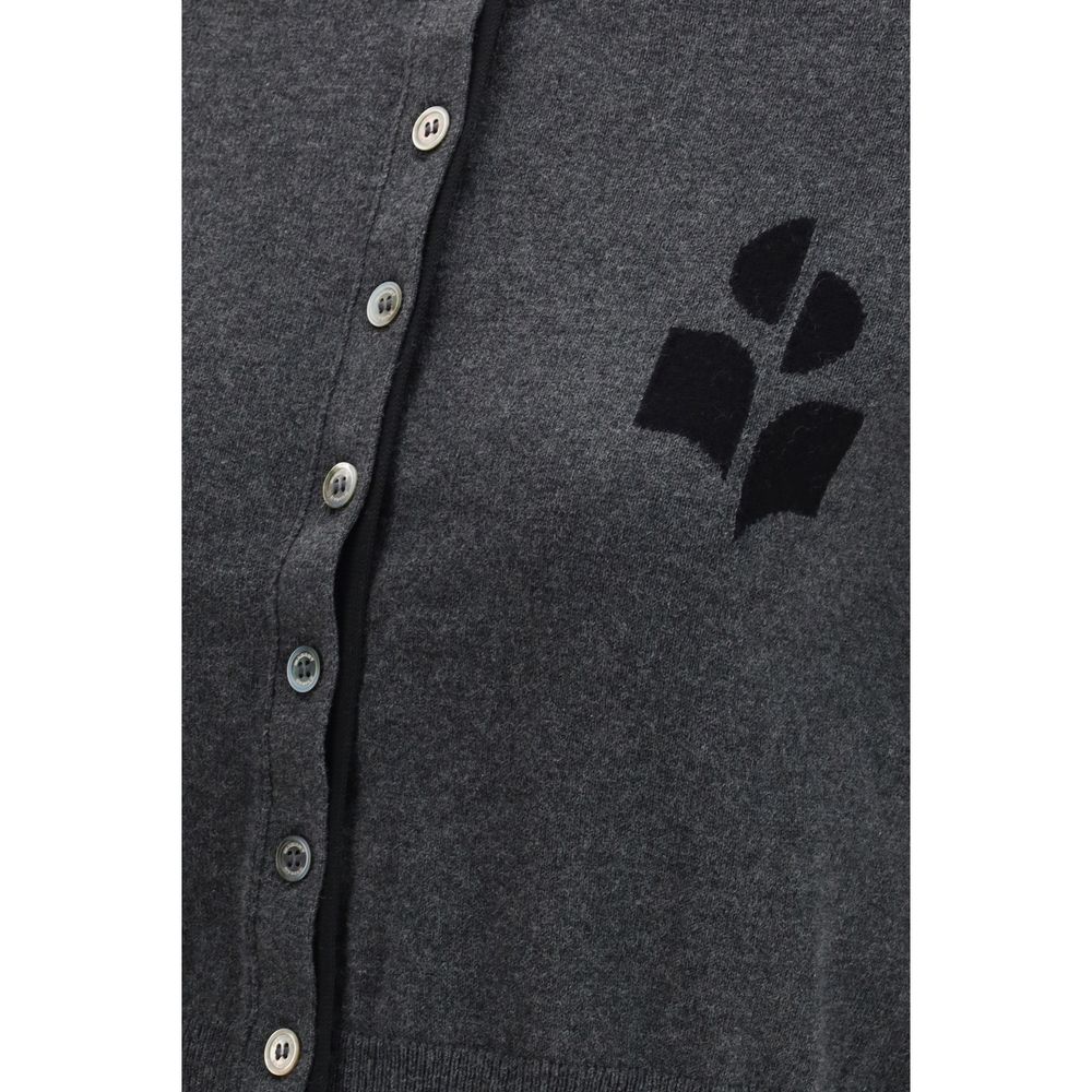 Isabel Marant Étoile Grauer Baumwollcardigan