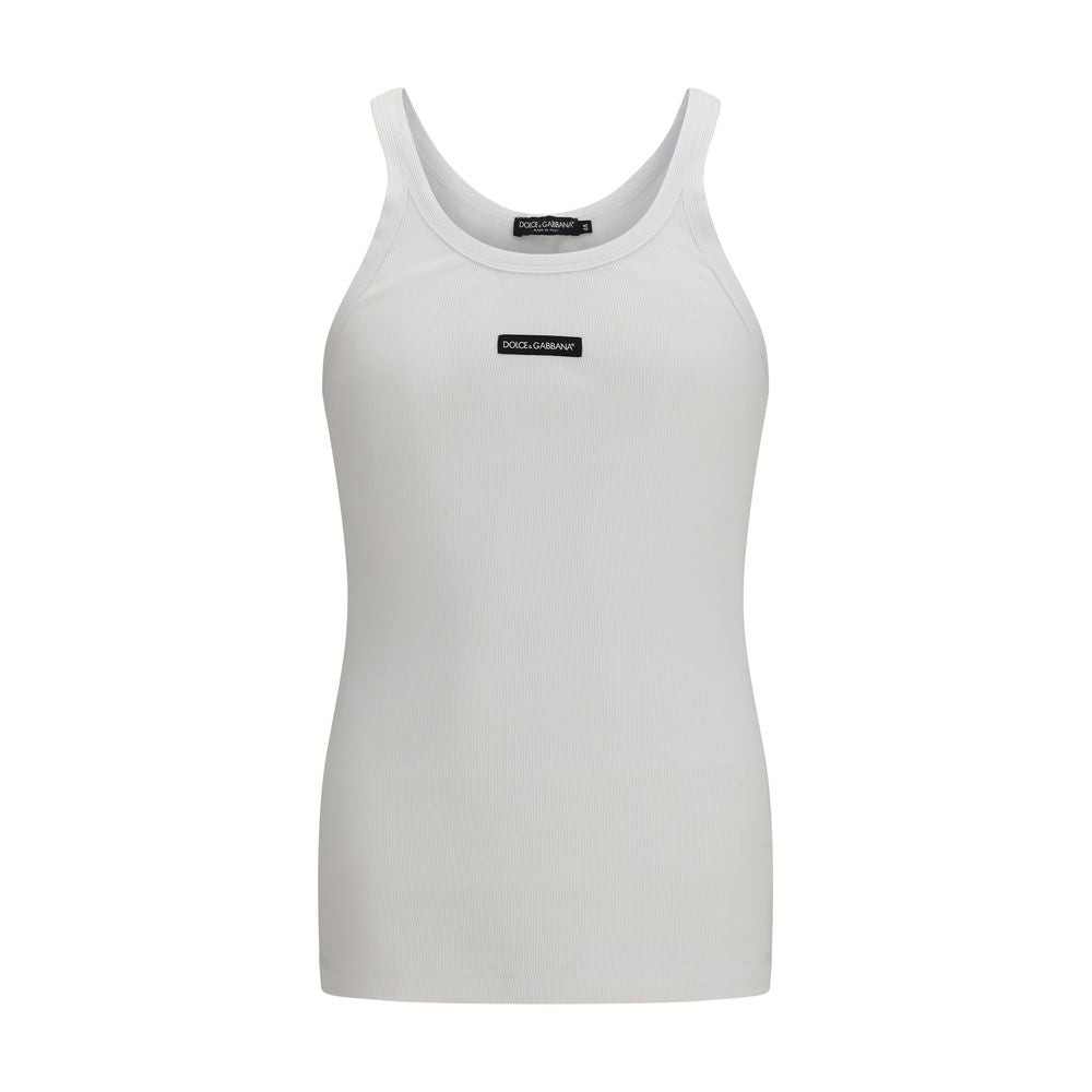 Dolce & Gabbana Weißes Baumwoll-Top