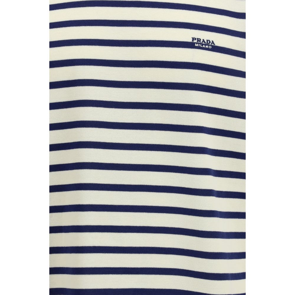 Prada Blauer Baumwoll-Sweatshirt