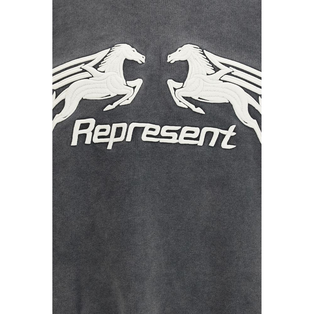 Represent Grauer Baumwollpullover