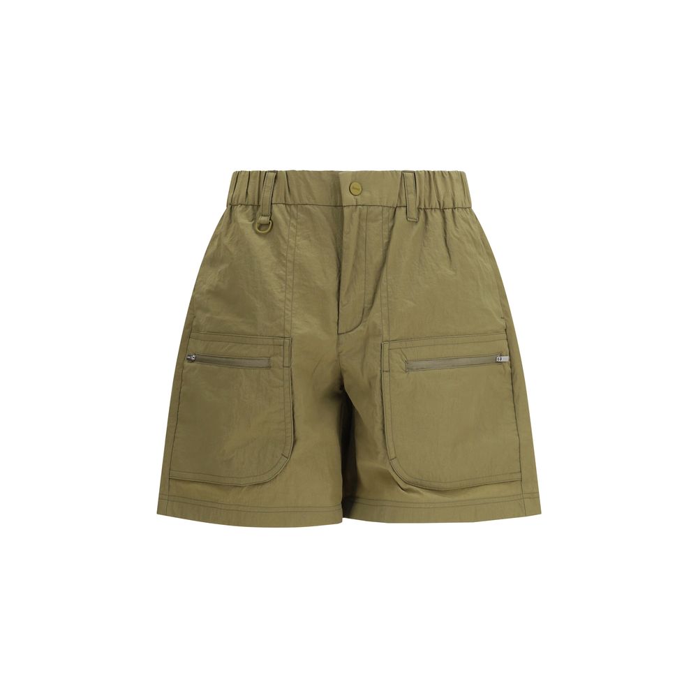 LAMINAR Zweifarbige Polyester-Bermudashorts