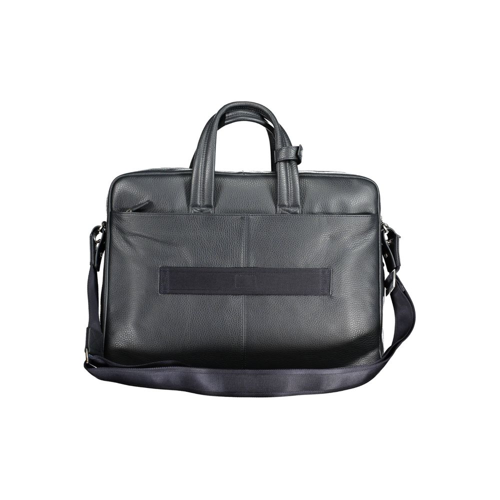 Piquadro Blu Leder Aktentasche Herren