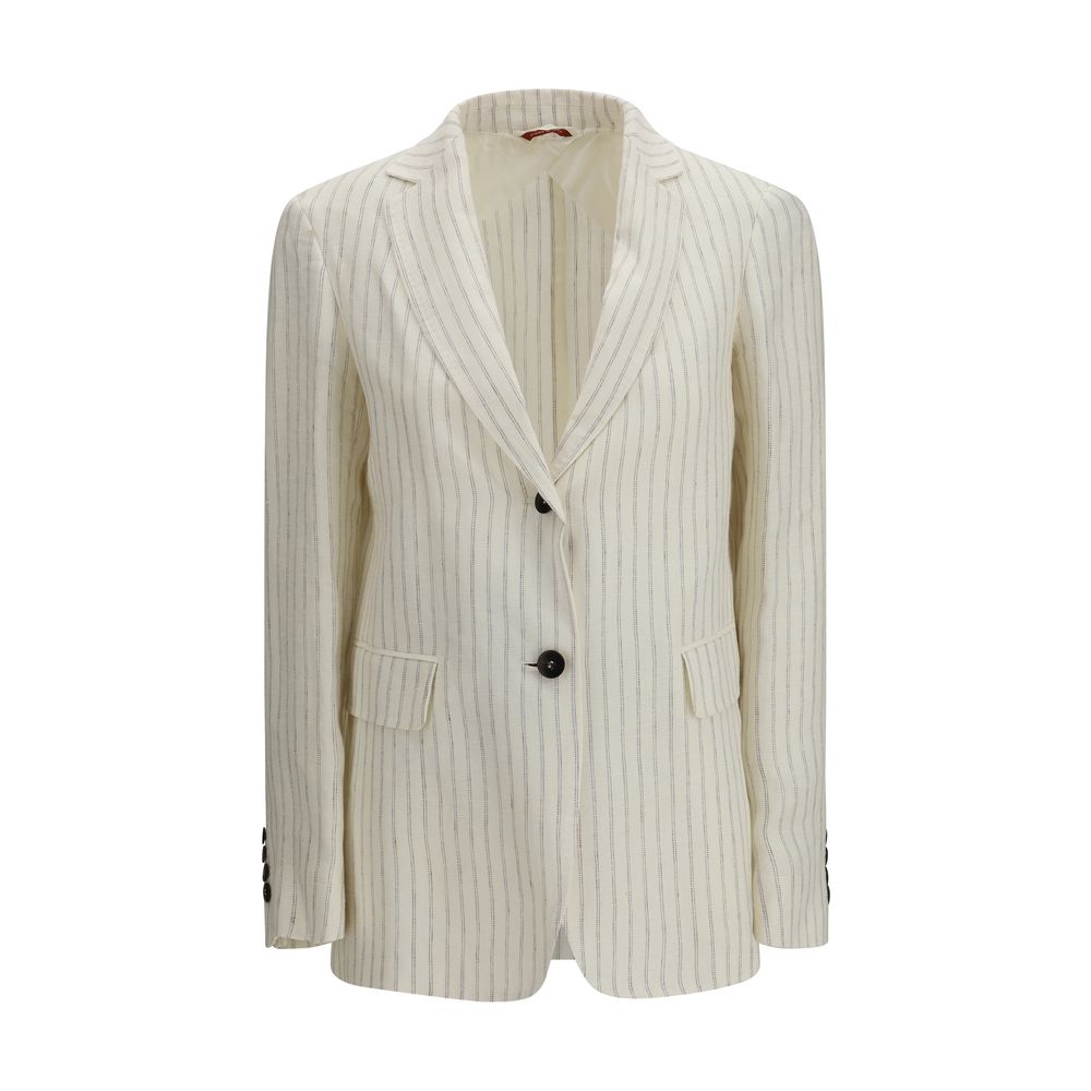 Max Mara Beige Leinenblazer