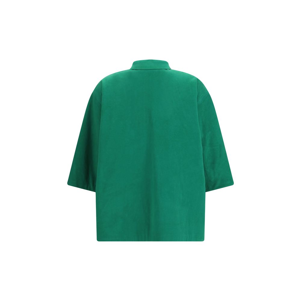 Prada Zweifarbige Bikerjacke aus Polyethylen