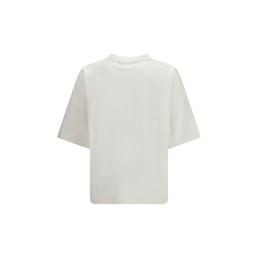 Palm Angels Weißes Baumwoll-T-Shirt