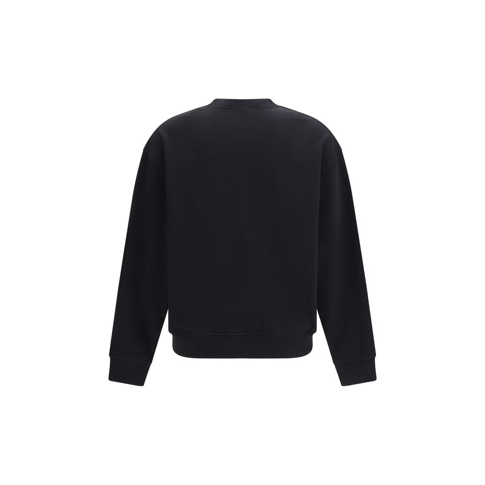 Palm Angels Schwarzer Baumwoll-Sweatshirt