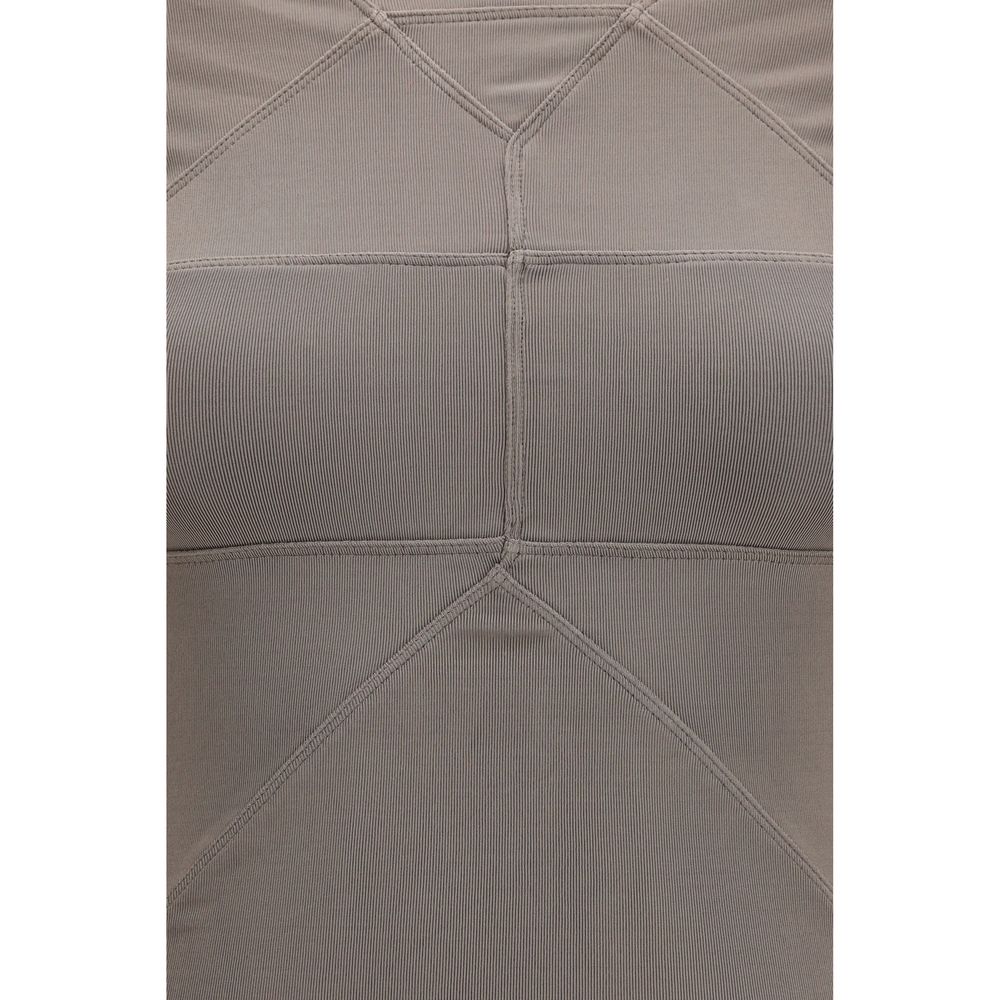 Rick Owens Graues Viskose-Shirt