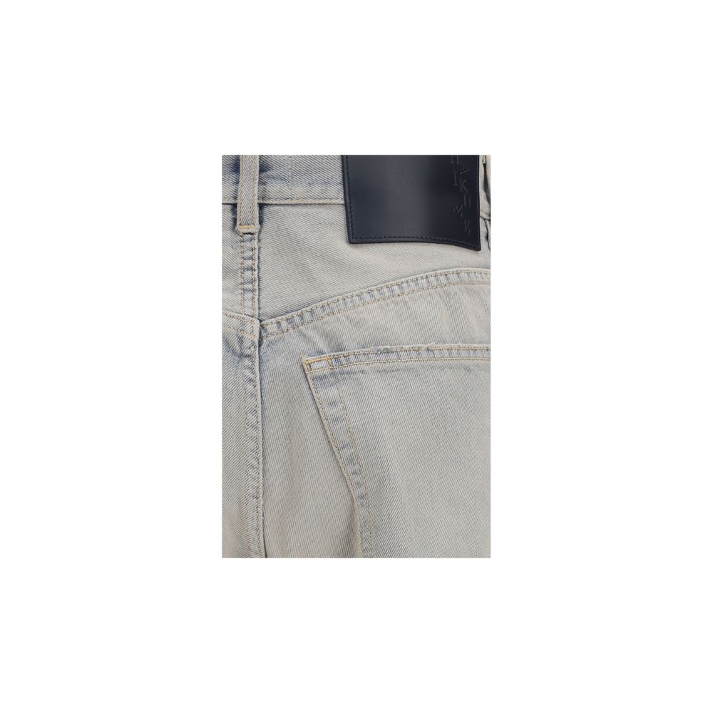 Haikure Blaue Baumwolljeans im Relaxed Fit