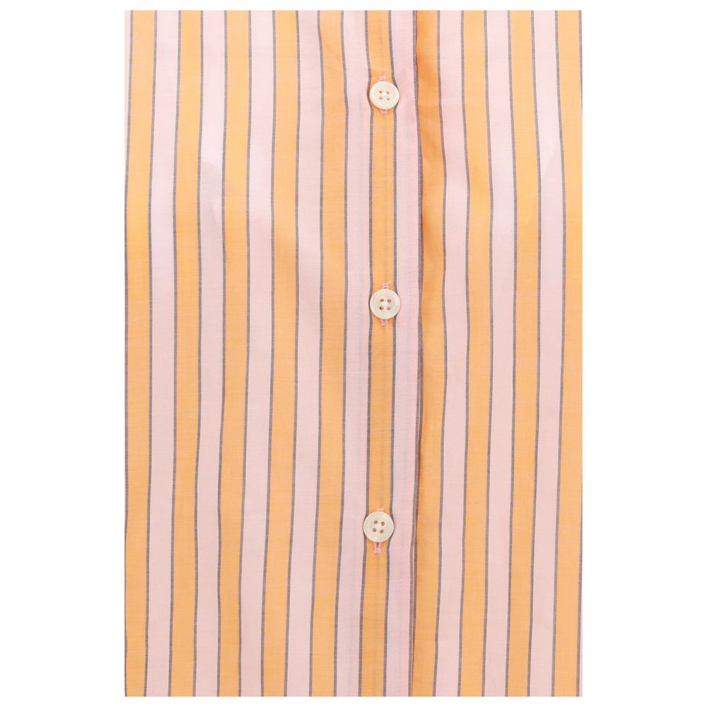 SOSUE Orange Cotton Shirt