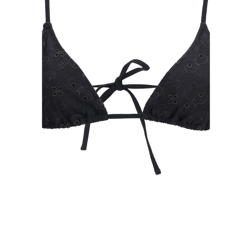 Kristina Ti Schwarzer Bikini aus Polyester