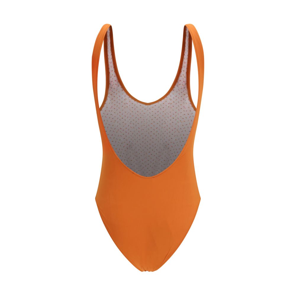 Kristina Ti Orange Polyamid One-Piece Badeanzug