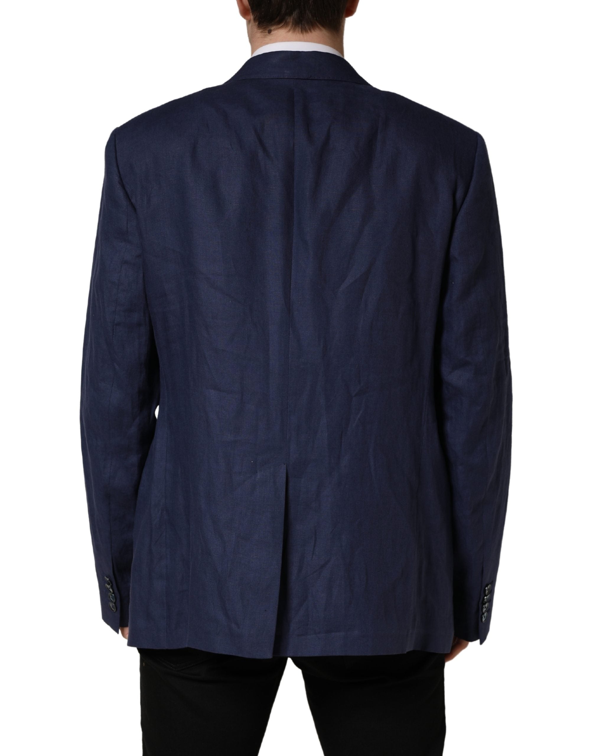 Dolce & Gabbana Blauer Sakko mit 2 Knöpfen