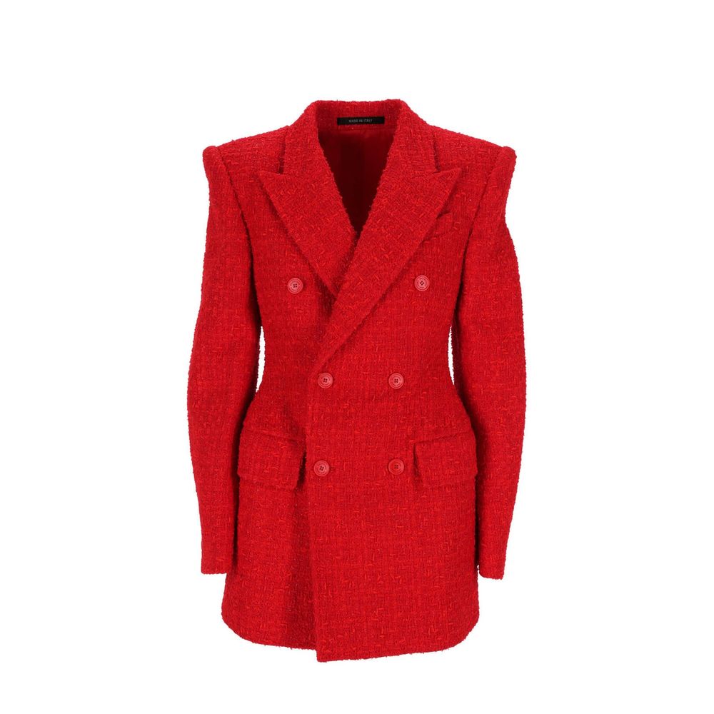 Balenciaga Mehrfarbige Baumwolljacke und Mantel