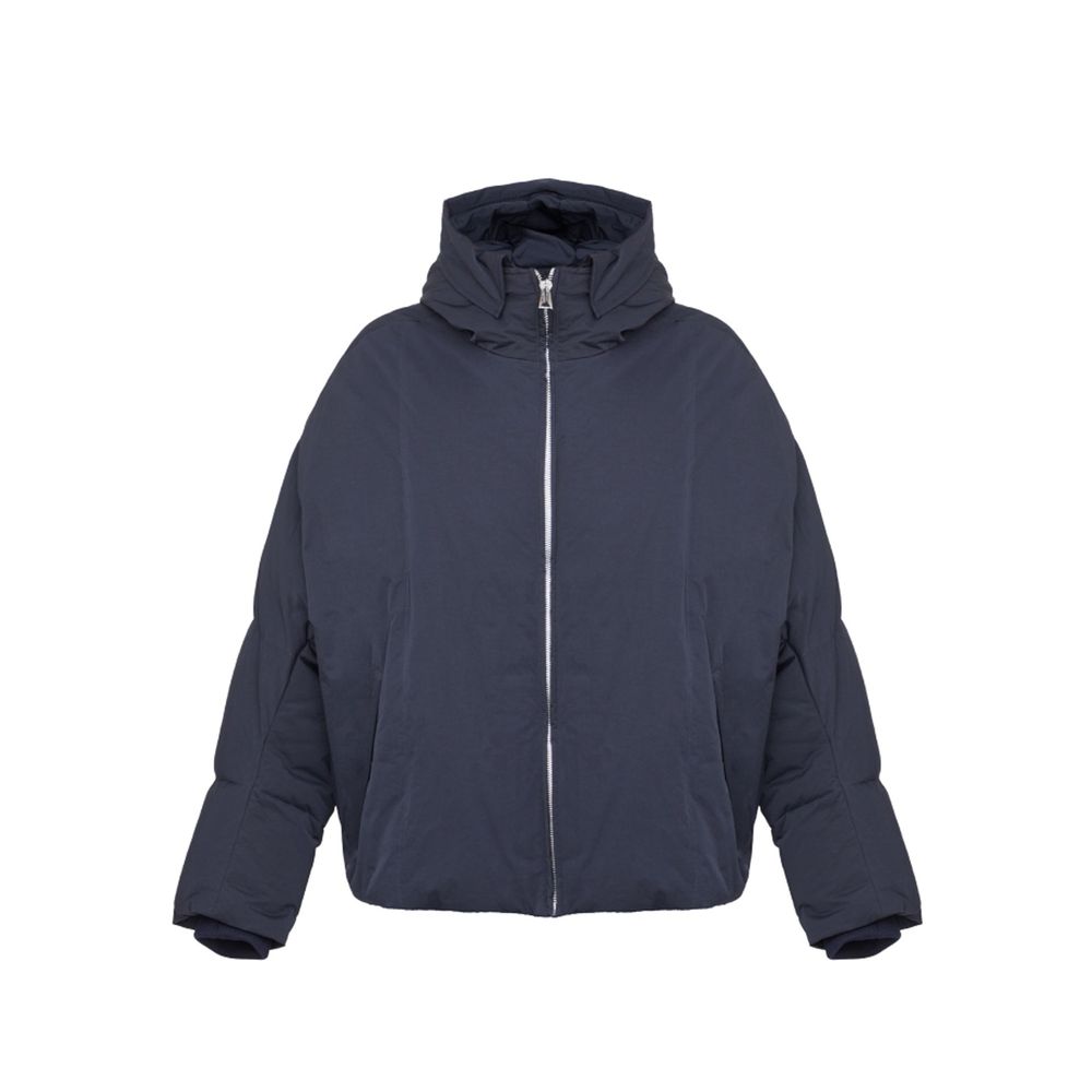 Bottega Veneta Blauer Mantel aus Polyamid