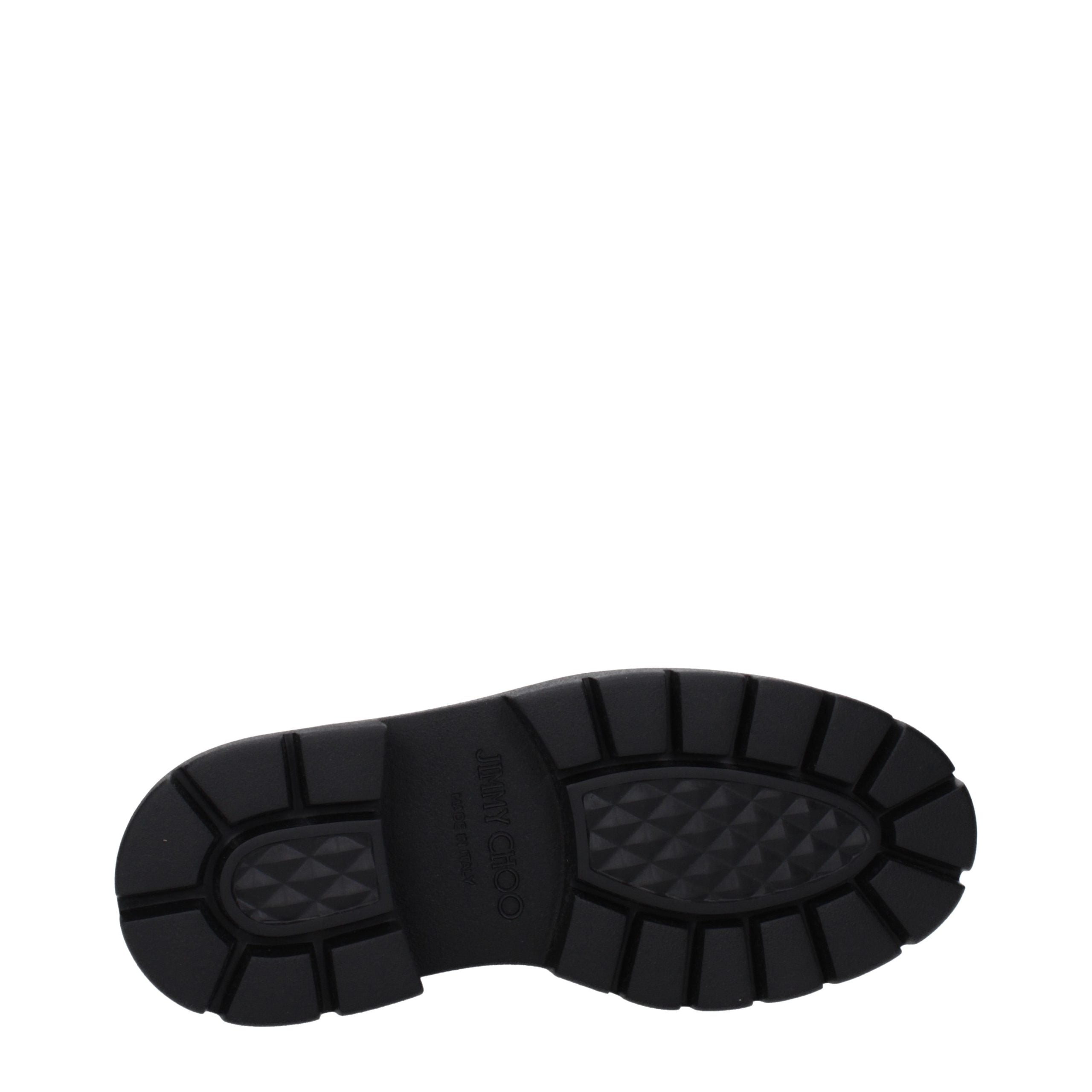 Jimmy Choo Schwarze Leder-Stiefeletten