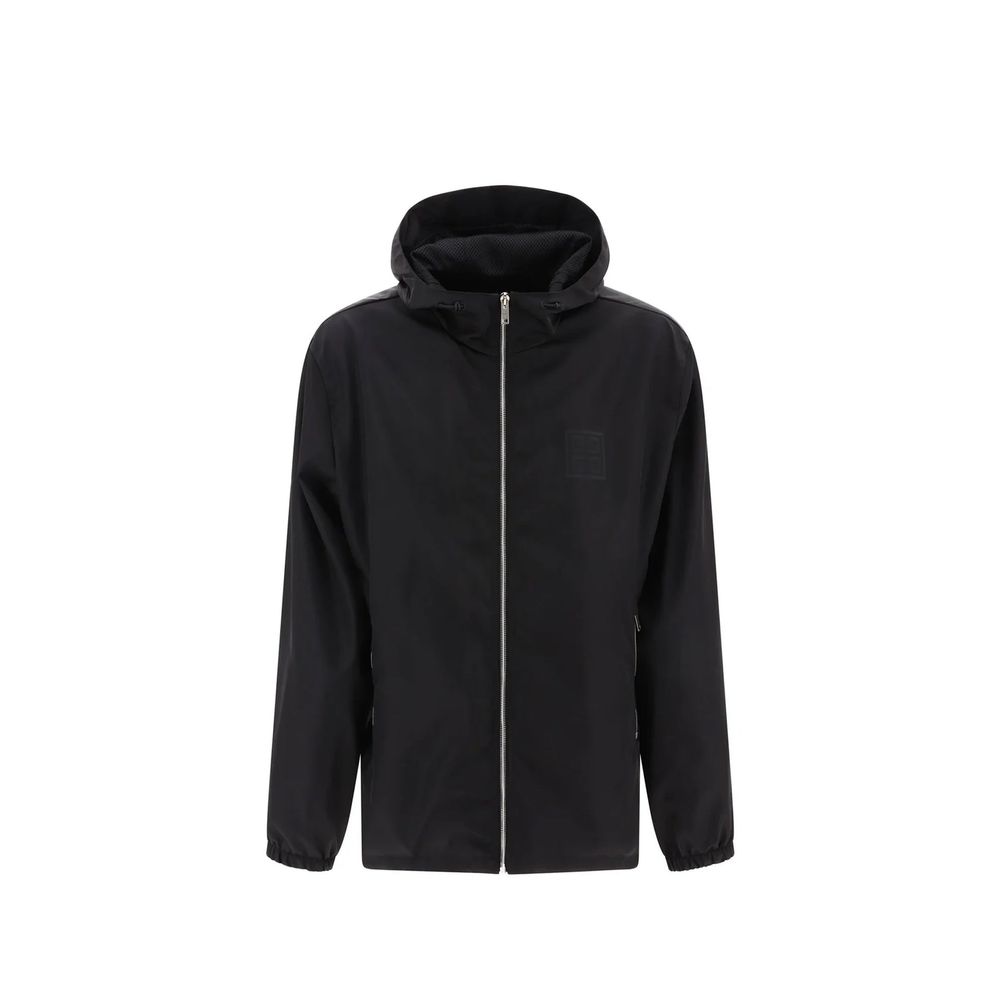 Givenchy Schwarze Nylon-Shell-Jacke