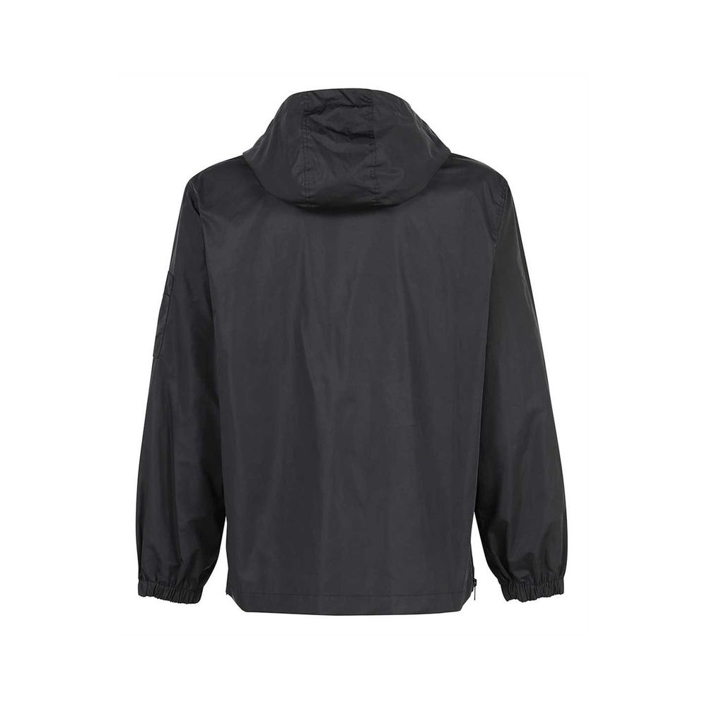 Lanvin Schwarze Polyamid-Shell-Jacke