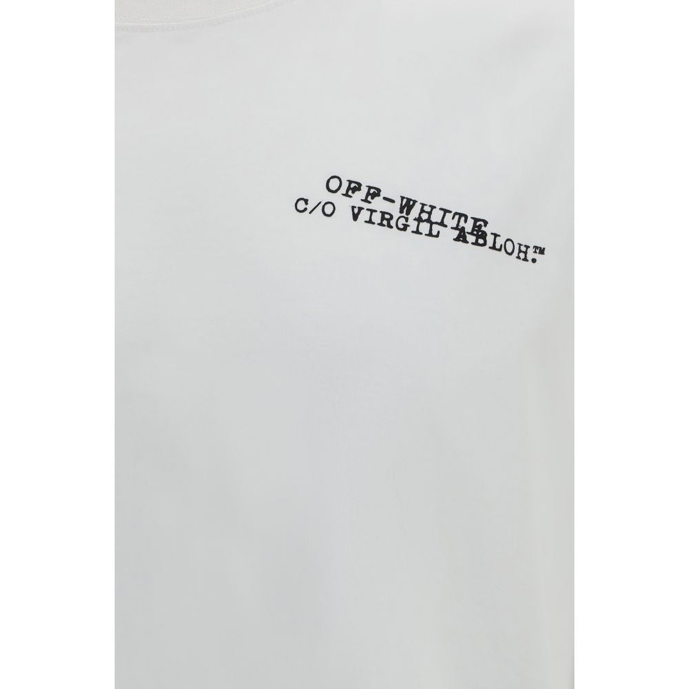 Off-White Weiße Baumwoll-Sportbekleidung