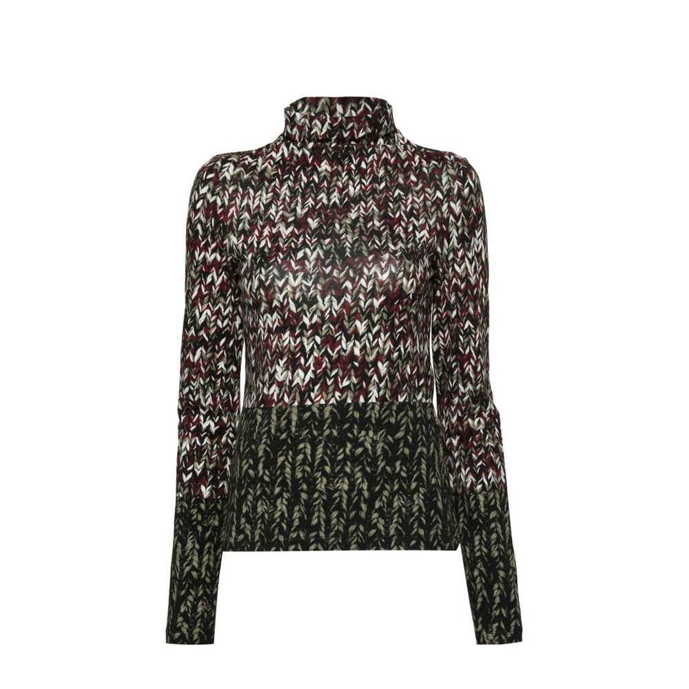 Loewe Zweifarbige Baumwoll-Langarmshirt