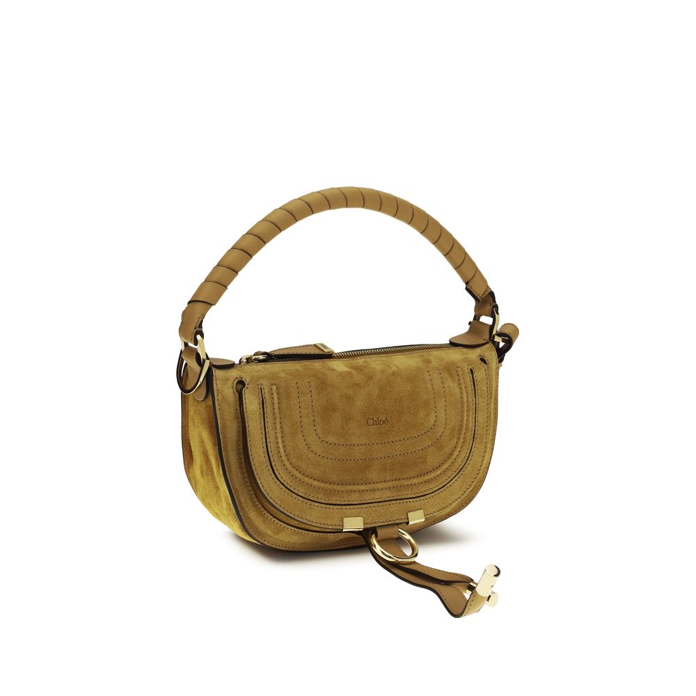 Chloé Braune Kalbsleder Bos Taurus Schultertasche