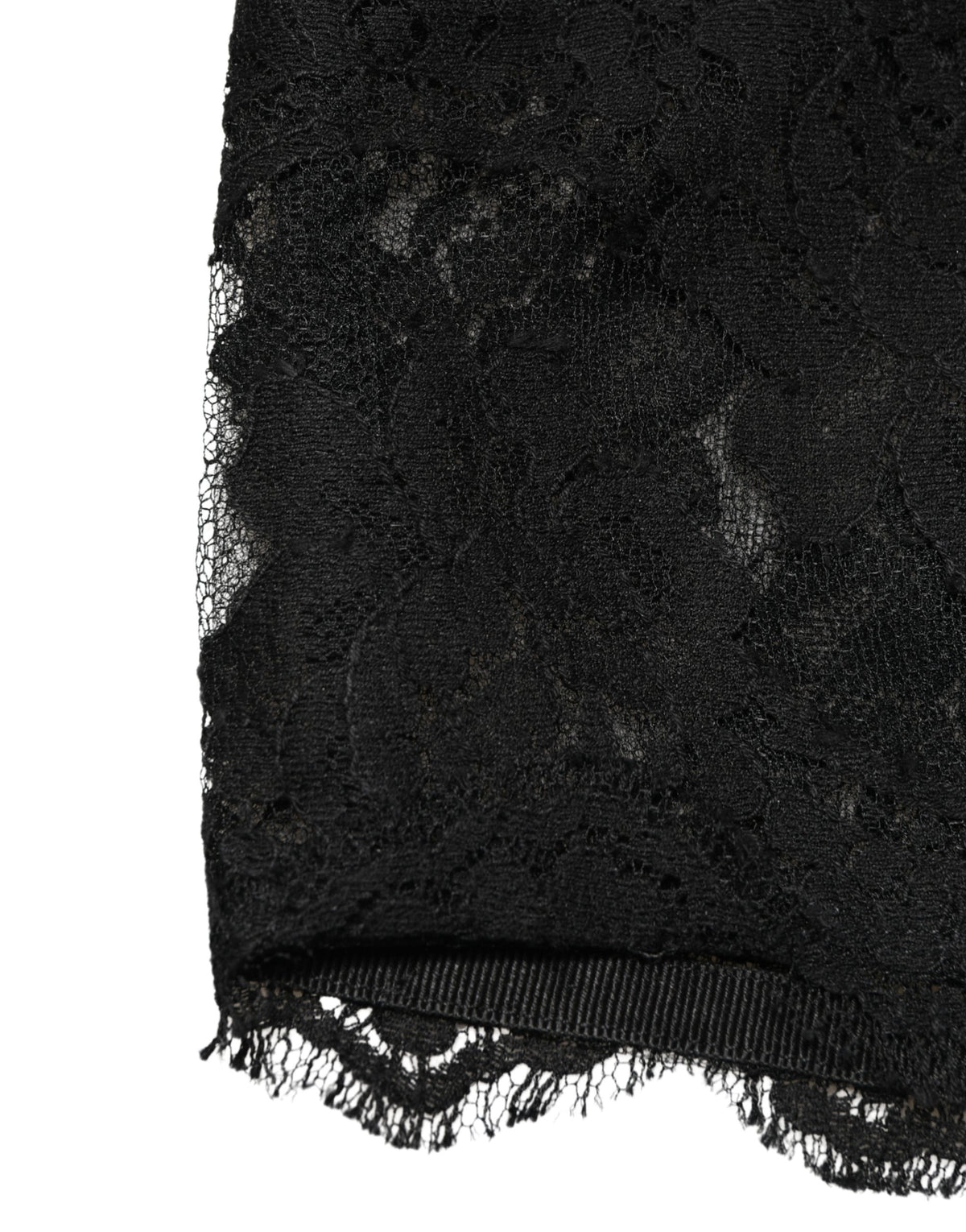 Dolce & Gabbana Schwarzer Spitzen-Bandeau-BH Tube Top Unterwäsche