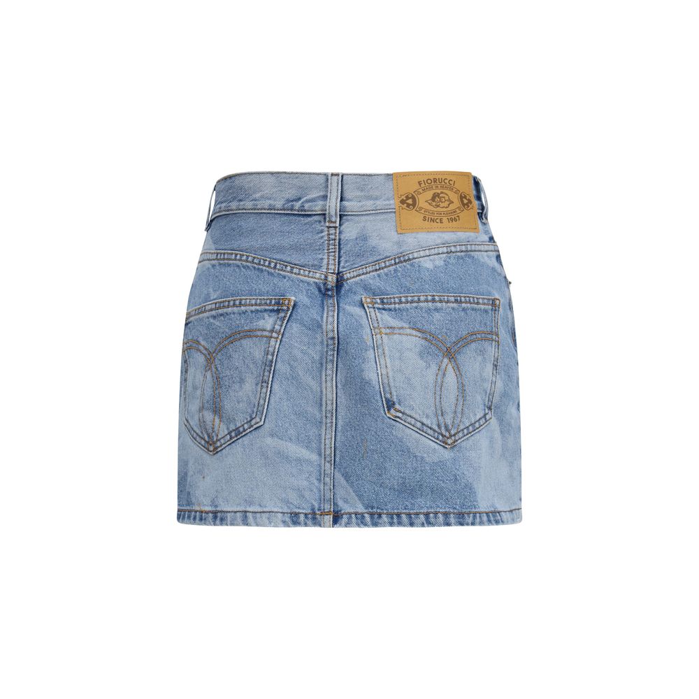 Fiorucci Blaue Jeansrock