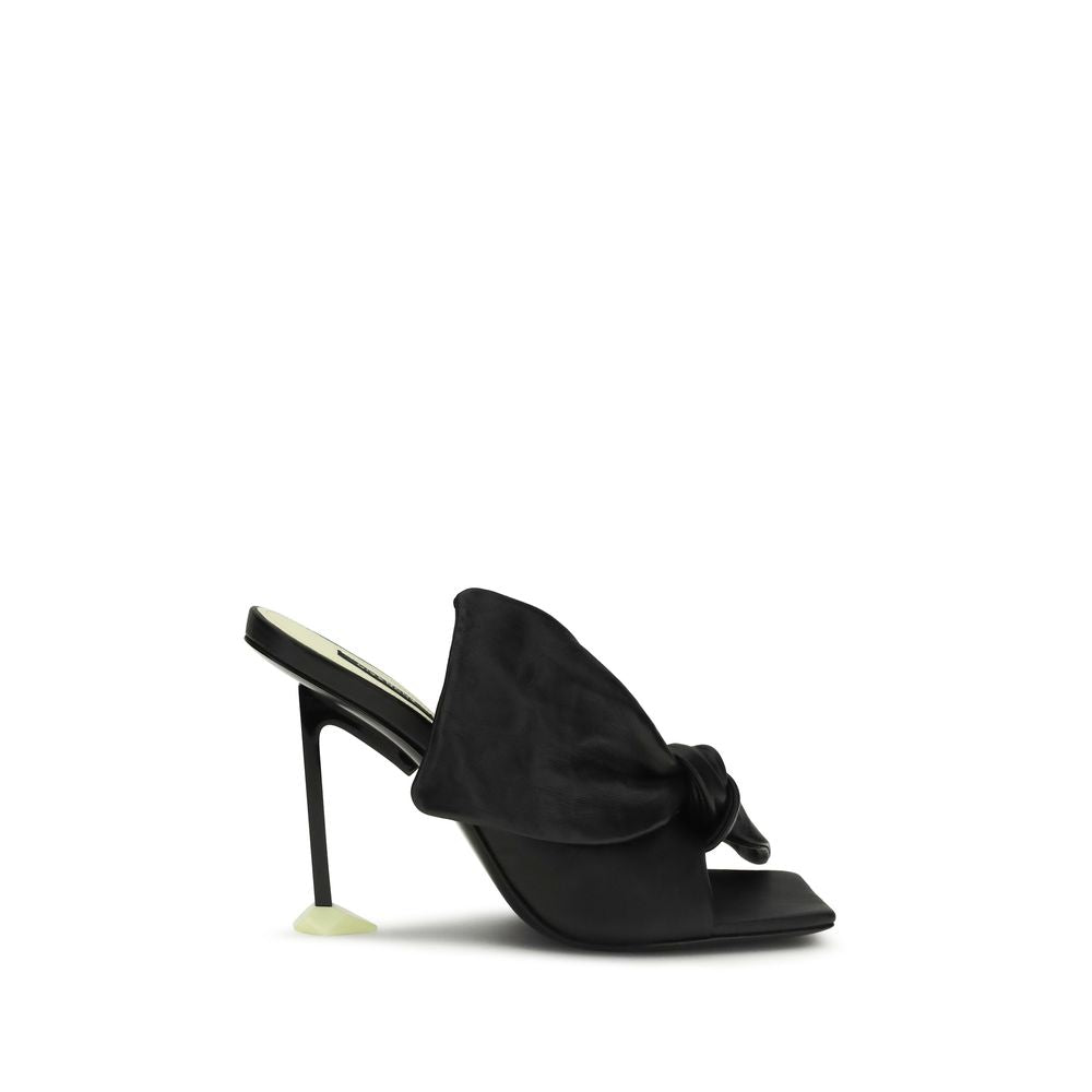 Givenchy Schwarze Lamm Ovis Aries Aries Mules