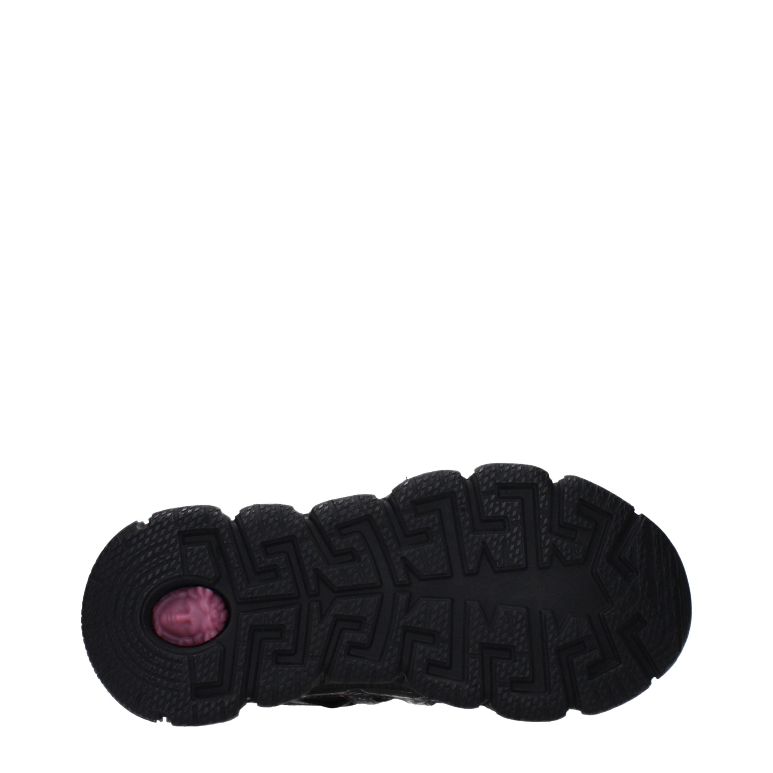 Versace Schwarze Stoff-Sneaker