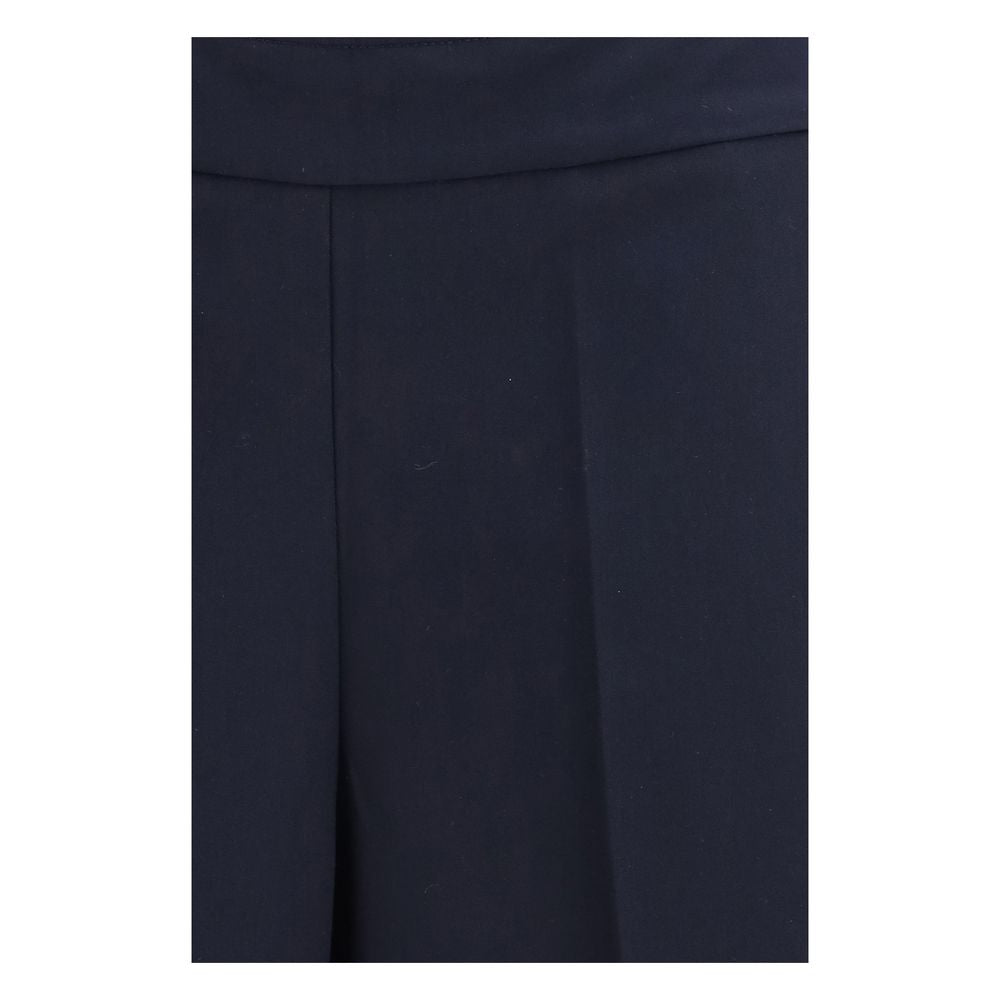 Avenue Montaigne Blaue Freizeithose aus Polyester