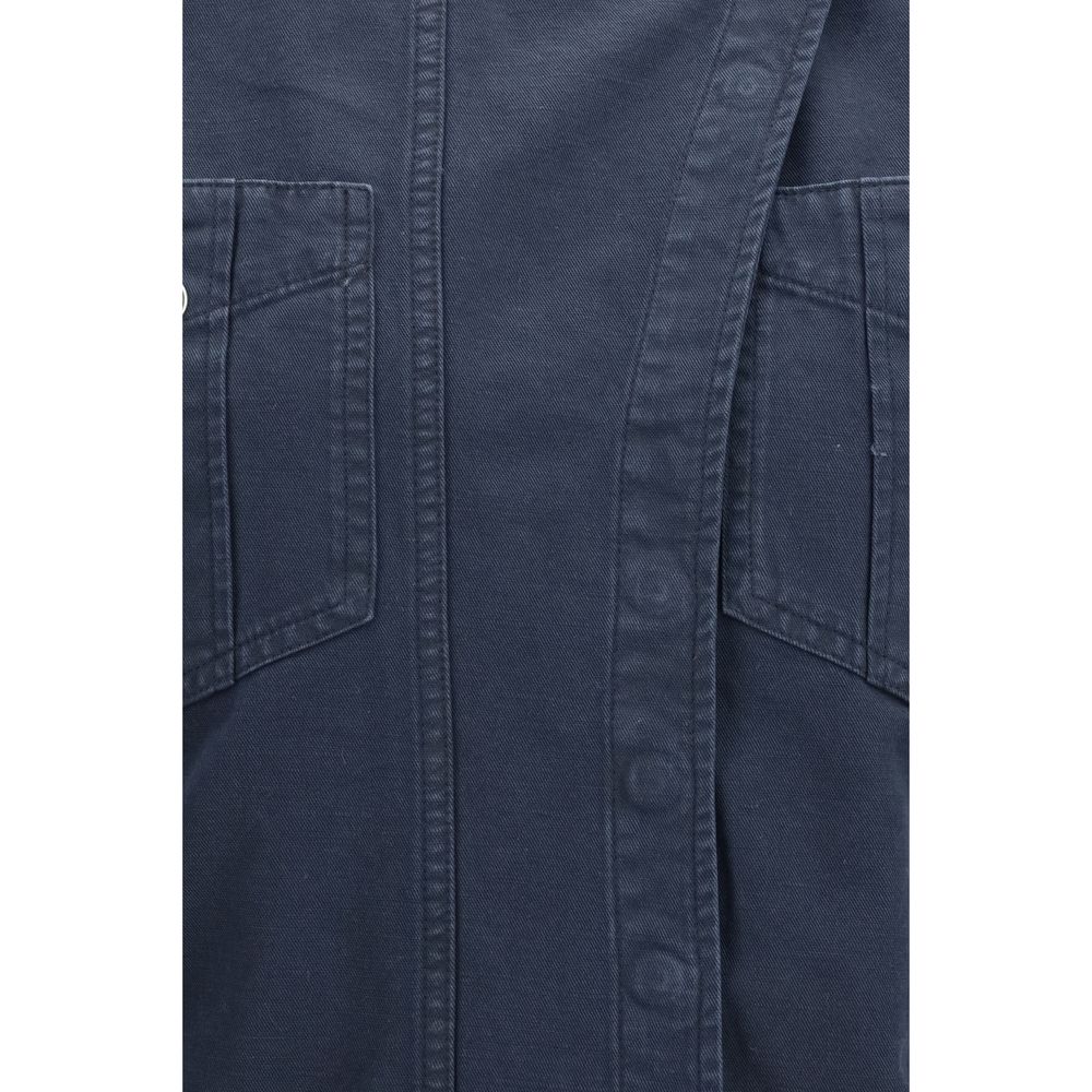 Isabel Marant Étoile Blaues Baumwoll-Freizeitkleid