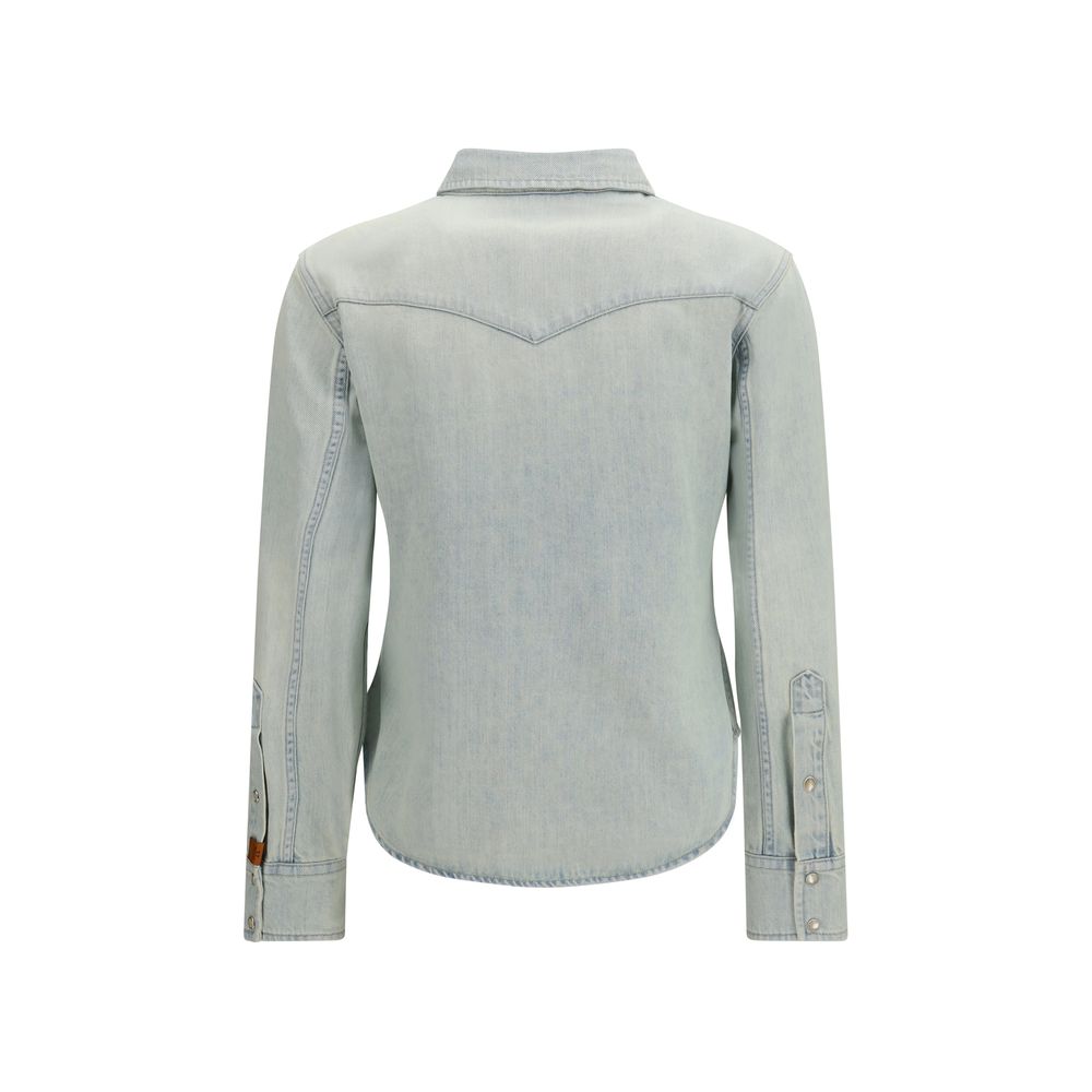 Jacob Cohen Blaues Denim-Hemd