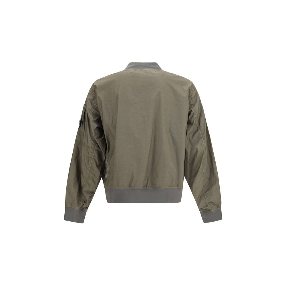 C.P. Company Zweifarbige Polyamid-Bomberjacke