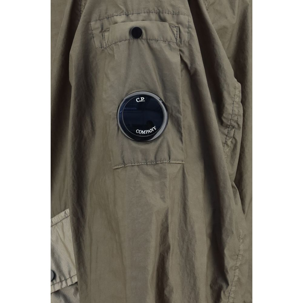 C.P. Company Zweifarbige Polyamid-Bomberjacke