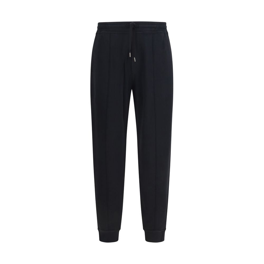 Brunello Cucinelli Schwarze Baumwoll-Jogginghose (Trainingshose)