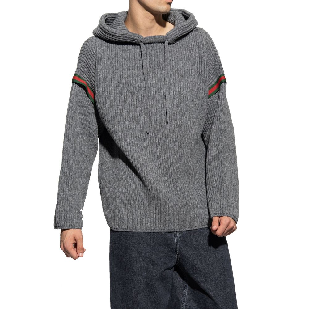 Gucci Grauer Kaschmir-Pullover