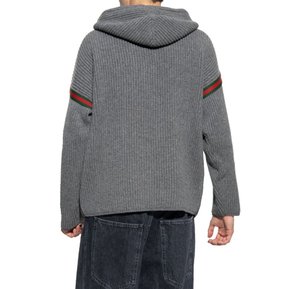 Gucci Grauer Kaschmir-Pullover