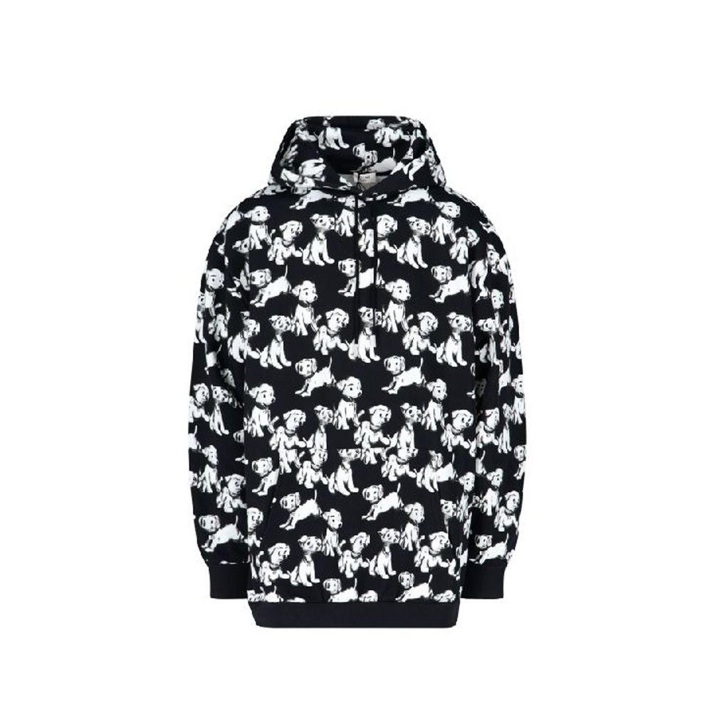 Celine Schwarzer Baumwoll-Sweatshirt