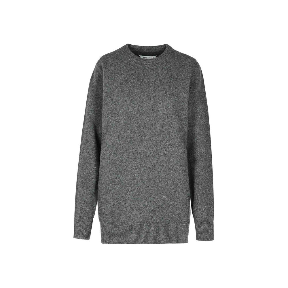 Maison Margiela Grauer Wollpullover