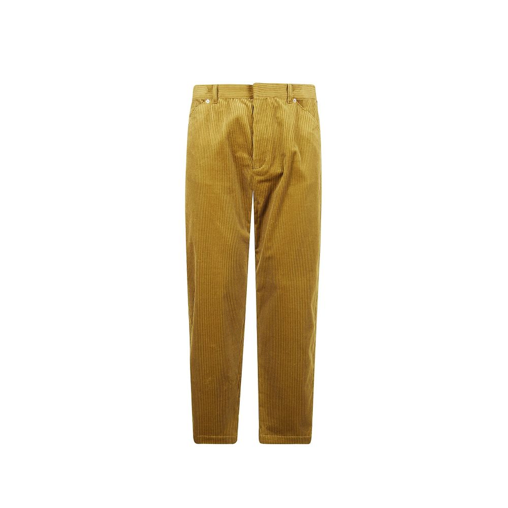 Prada Zweifarbige Baumwoll-Freizeithose