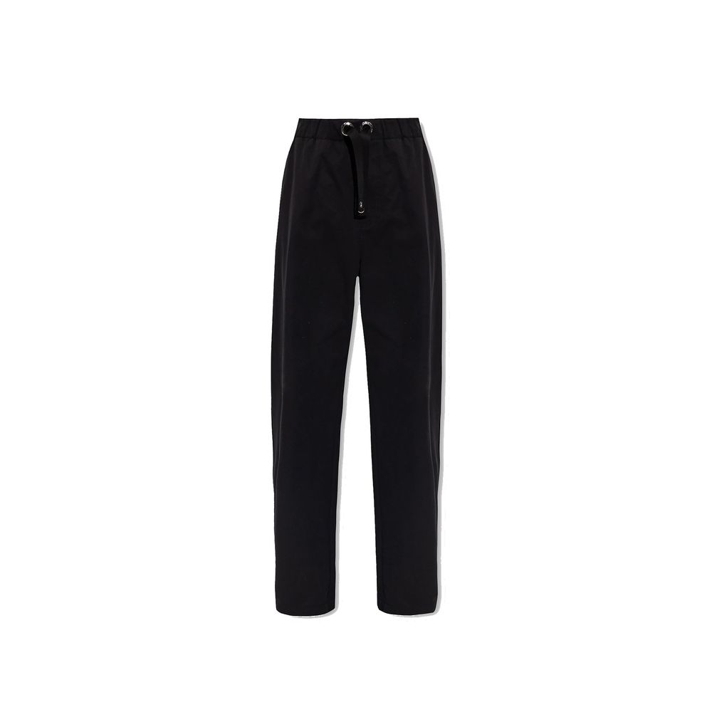 Versace Schwarze Baumwoll-Freizeithose